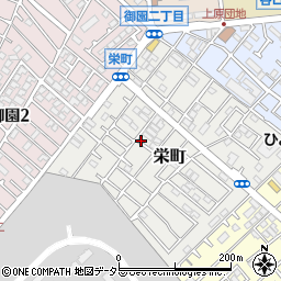 神奈川県相模原市南区栄町周辺の地図