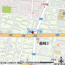 ハッピースリー株式会社　川崎大師店周辺の地図