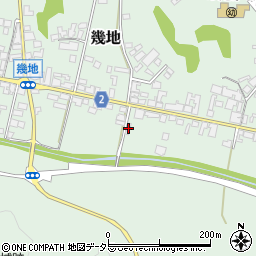 京都府与謝郡与謝野町幾地857周辺の地図