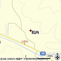 鳥取県岩美郡岩美町院内267周辺の地図