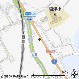 滋賀県長浜市西浅井町塩津中252周辺の地図