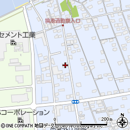 鳥取県境港市外江町3391周辺の地図