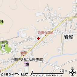 京都府与謝郡与謝野町岩屋253周辺の地図
