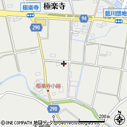 岐阜県美濃市極楽寺307周辺の地図