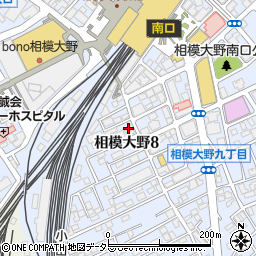 若月商店周辺の地図