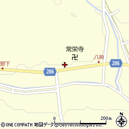 岐阜県関市西神野871周辺の地図