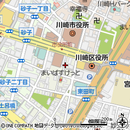 沖縄 居酒屋 結いまーる 川崎周辺の地図