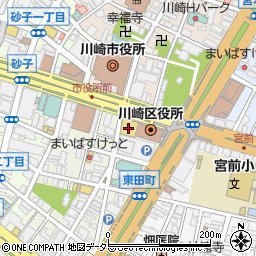 インドレストラン ヒマラヤ 川崎店周辺の地図