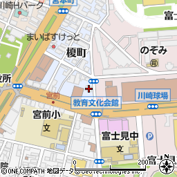 ＮＴＴル・パルク清和川崎榎町第１駐車場周辺の地図