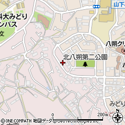 神奈川県横浜市緑区西八朔町37-36周辺の地図