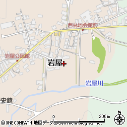京都府与謝郡与謝野町岩屋123周辺の地図