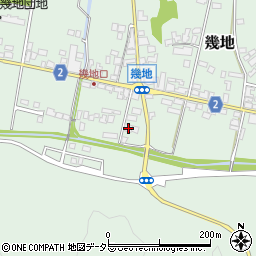 京都府与謝郡与謝野町幾地846周辺の地図