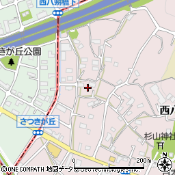 神奈川県横浜市緑区西八朔町335周辺の地図