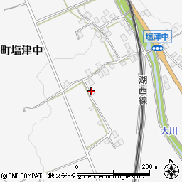 滋賀県長浜市西浅井町塩津中380周辺の地図