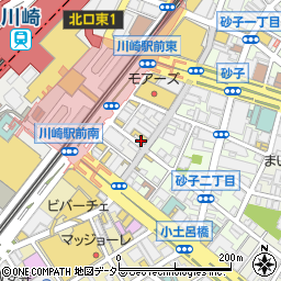 ドトールコーヒーショップ川崎銀柳街店周辺の地図
