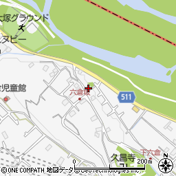 神奈川県愛甲郡愛川町中津2434-7周辺の地図