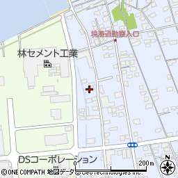 鳥取県境港市外江町3395-4周辺の地図