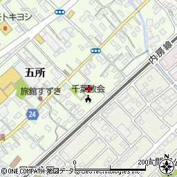 千葉県市原市五所1550周辺の地図