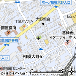 相模大野報徳二宮神社周辺の地図