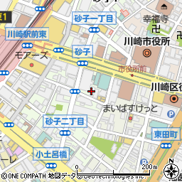 ＩＴｂｙＡＬＢＵＭ川崎店周辺の地図