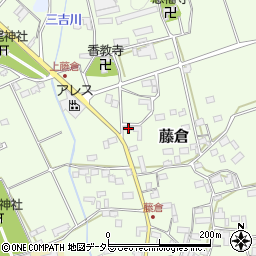 岐阜県山県市藤倉428周辺の地図