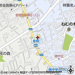 ダイハツ東京販売Ｕ－ＣＡＲ町田金森周辺の地図
