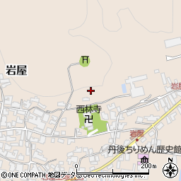 京都府与謝郡与謝野町岩屋296周辺の地図