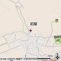 京都府与謝郡与謝野町岩屋527周辺の地図