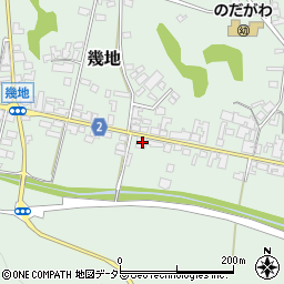 京都府与謝郡与謝野町幾地868周辺の地図