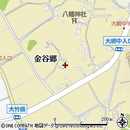 千葉県大網白里市金谷郷433-1周辺の地図