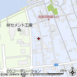 鳥取県境港市外江町3395周辺の地図