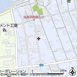 鳥取県境港市外江町3337周辺の地図