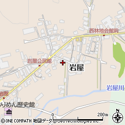 京都府与謝郡与謝野町岩屋241周辺の地図