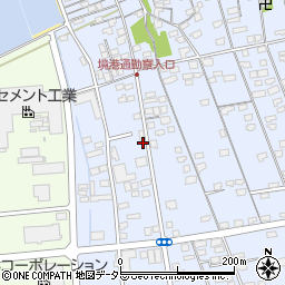 鳥取県境港市外江町3399周辺の地図