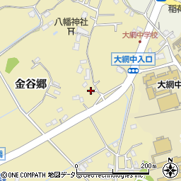 千葉県大網白里市金谷郷247-6周辺の地図