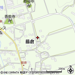 岐阜県山県市藤倉487周辺の地図