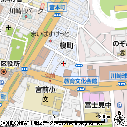 株式会社小川組本社　営業部・建築部周辺の地図