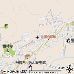 京都府与謝郡与謝野町岩屋272周辺の地図