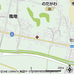 京都府与謝郡与謝野町幾地1396-1周辺の地図