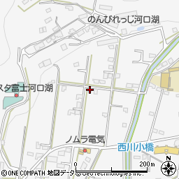 山梨県南都留郡富士河口湖町河口1865周辺の地図