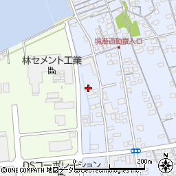 鳥取県境港市外江町3395-7周辺の地図