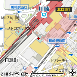 川崎日航ホテル周辺の地図