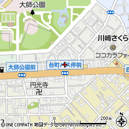 旭化成株式会社　寮周辺の地図