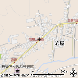 京都府与謝郡与謝野町岩屋237周辺の地図