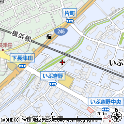 神奈川県横浜市緑区いぶき野41-5周辺の地図