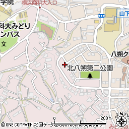 神奈川県横浜市緑区西八朔町37-31周辺の地図