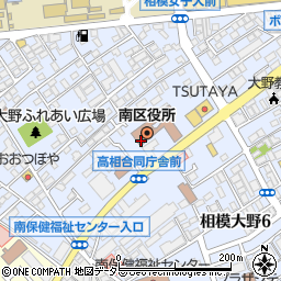 大野南公民館周辺の地図