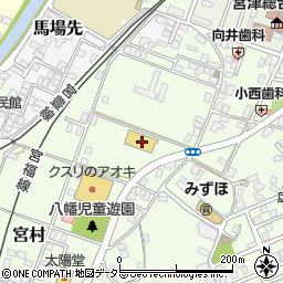 京都府宮津市宮村1203周辺の地図