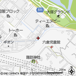 神奈川県愛甲郡愛川町中津6983周辺の地図