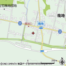 京都府与謝郡与謝野町幾地827周辺の地図